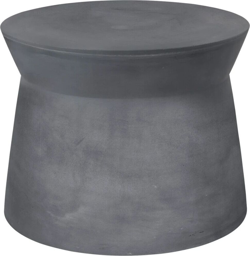 Fiber sidebord Ø50 cm Charcoal