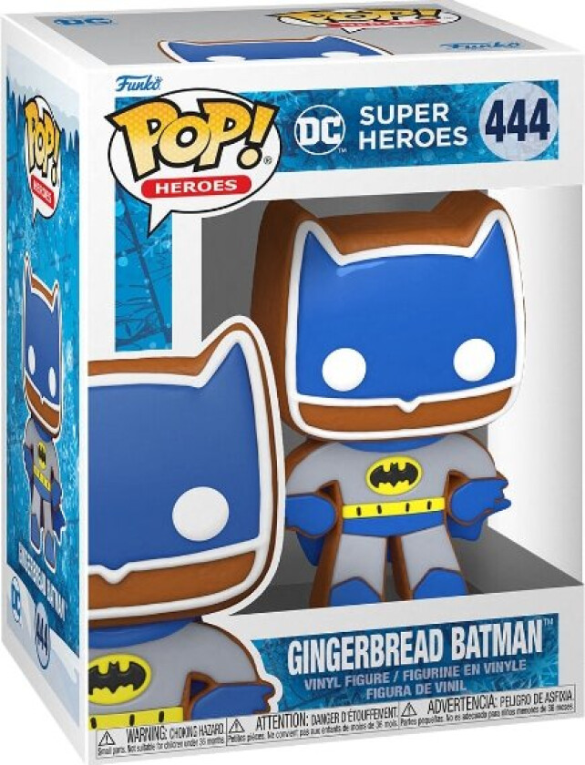 Funko Pop! Heroes: Dc Super Heroes - Gingerbread Batman Figur #444