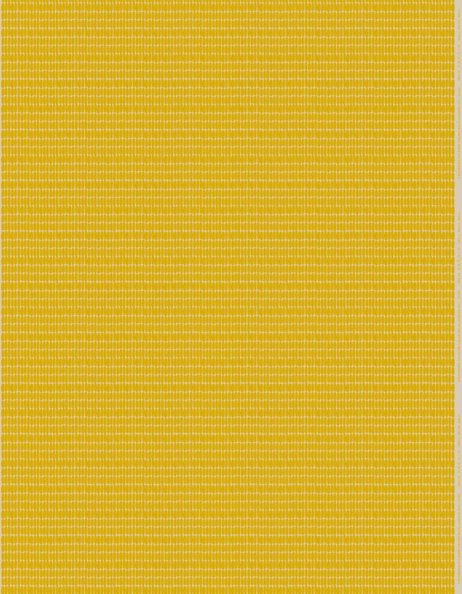 Alku voksduk bomull-lin Linen-yellow