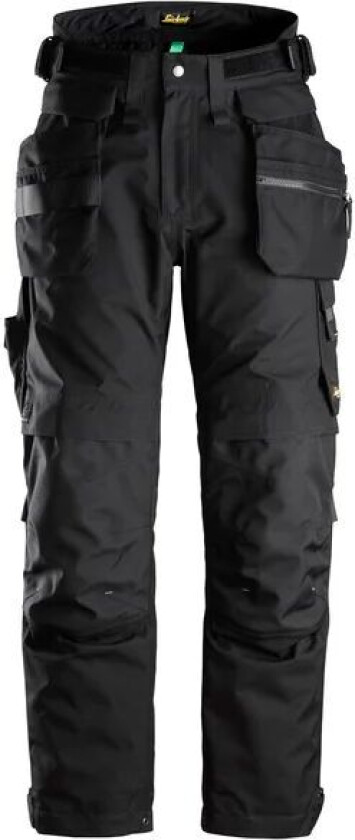 Snickers Workwear Bukse 6580 37.5 Sor/sor Str: Xl