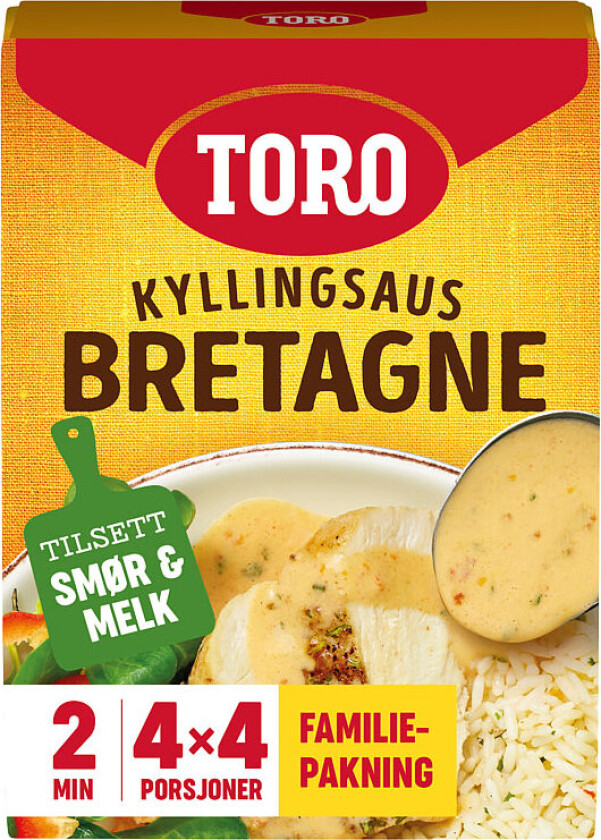 Toro Bretagnesaus Familiepakke 4x27g