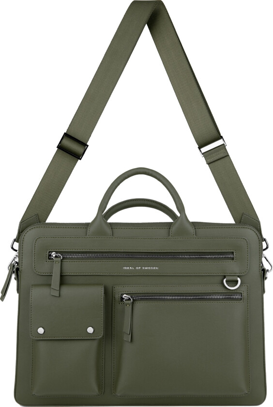 Unity Messenger Laptop Bag Metal Woods