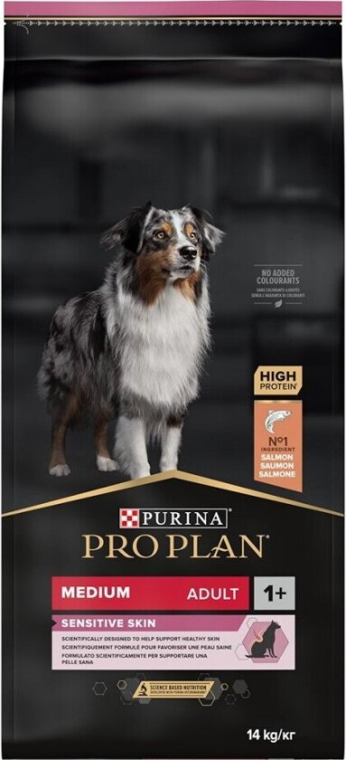 Purina Pro Plan Dog Adult Medium Sensitive Skin Salmon (14 kg)
