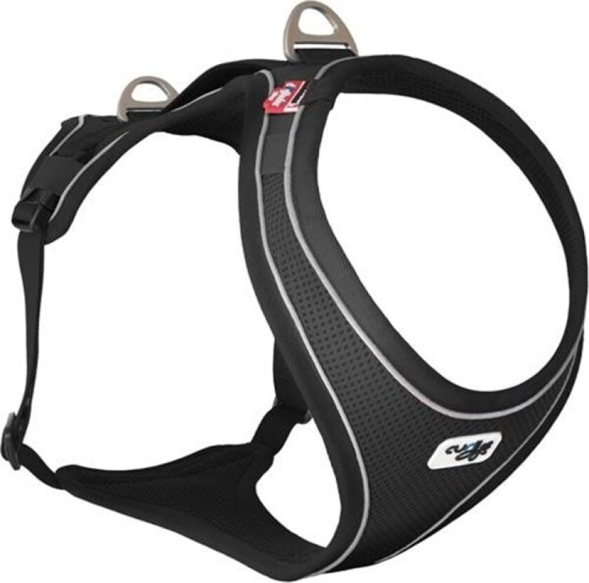 Curli Belka Comfort Harness hundsele (XL) (Svart)