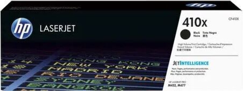 Hp Toner Svart 410x 6.5k - Cf410x