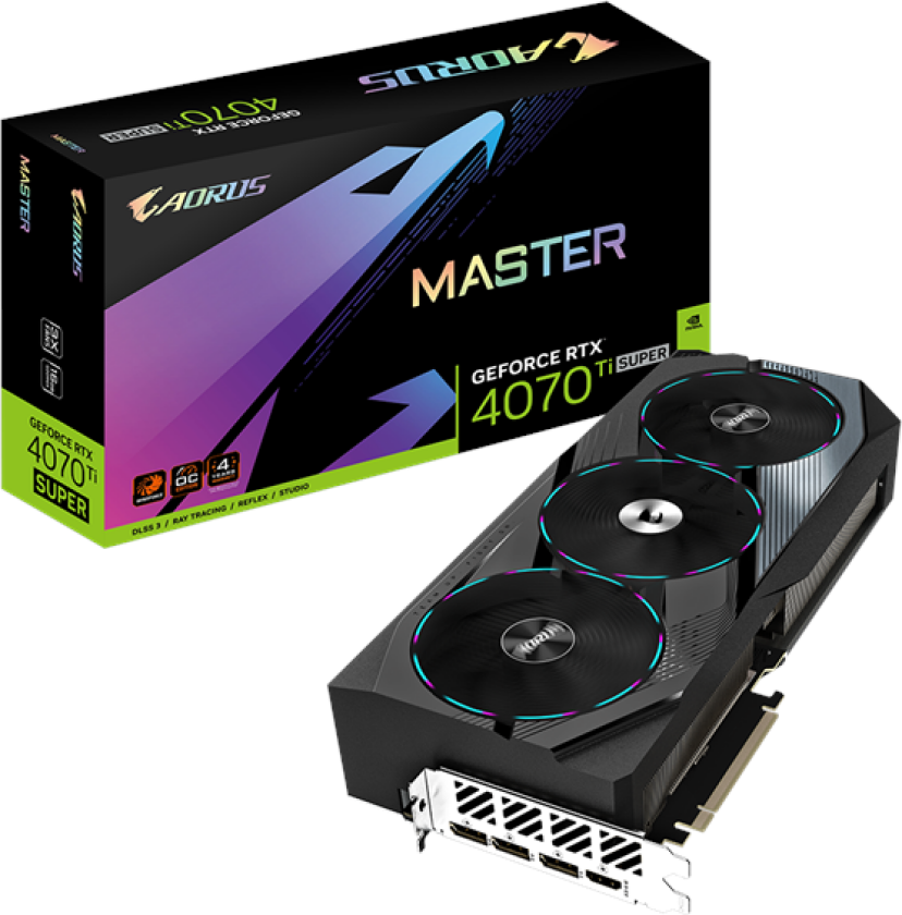 Gigabyte Geforce Rtx 4070 Ti Super Aorus Master 16gb