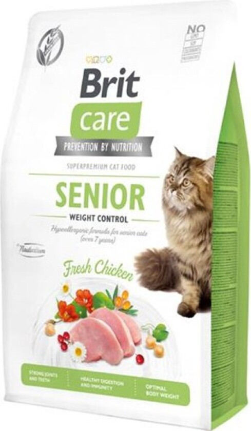 Brit Care Cat Grain Free Senior Weight Control (7 kg)