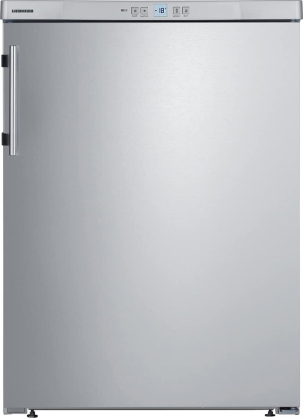 Premium GPesf 1476 - Fryser - tabletop - bredde: 60.2 cm - dybde: 61 cm - høyde: 85.1 cm - 102 liter - Klasse E - sølv