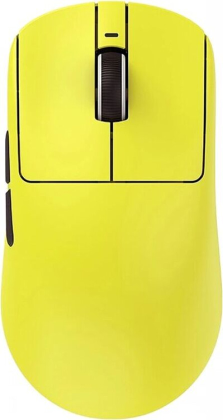 Vxe R1 Pro Max Trådløs Gamingmus - Gul