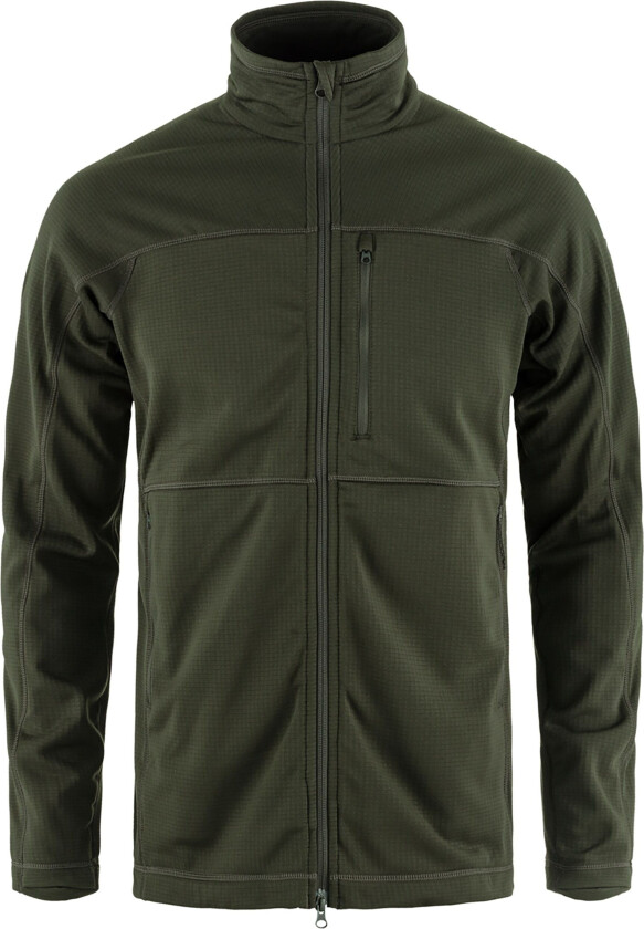 Abisko Lite Fleece Jacket M Deep Forest L