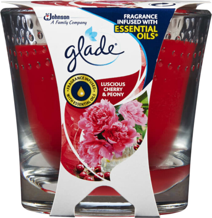 Glade Duftlys Cherry&Peony 129g