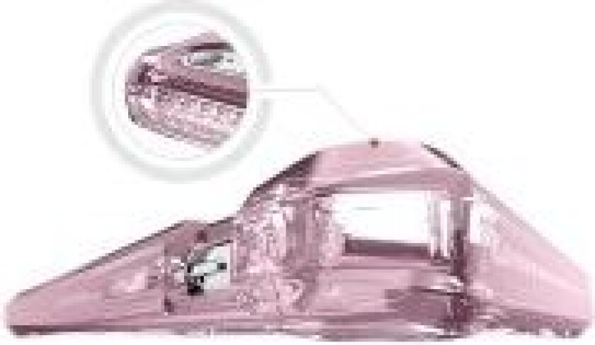 ITSKINS Spectrum Clear Antimicrobial - Baksidedeksel for mobiltelefon - termoplast-polyuretan (TPU), Impacthane - Lys lyserød - 6.1 - for Apple iPhone XR