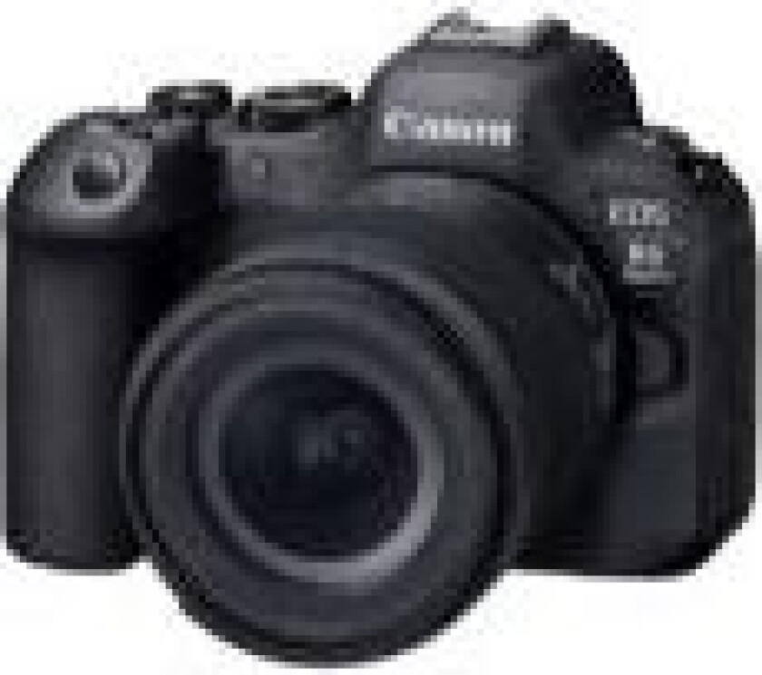 EOS R6 MARK II + RF 24-105 F4-7.1 IS STM, 24,2 MP, CMOS, Berøringsskjerm, 588 g, Sort