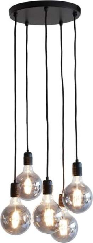 KLYNGEPENDEL K9 DIA. 30 CM 5 FATNINGER SORT MAT