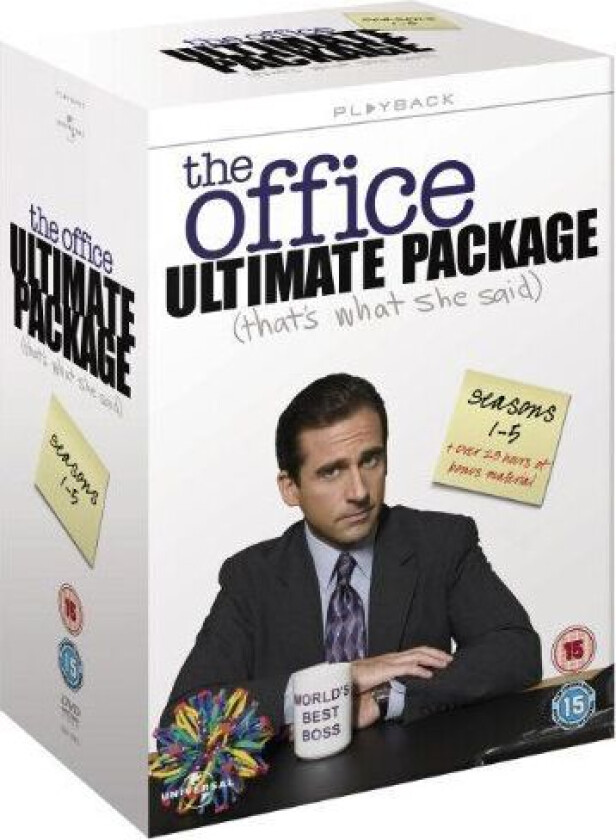 The Office - An American Workplace: Seasons 1-5 DVD (2011) Steve Carell Cert 15 Region 2