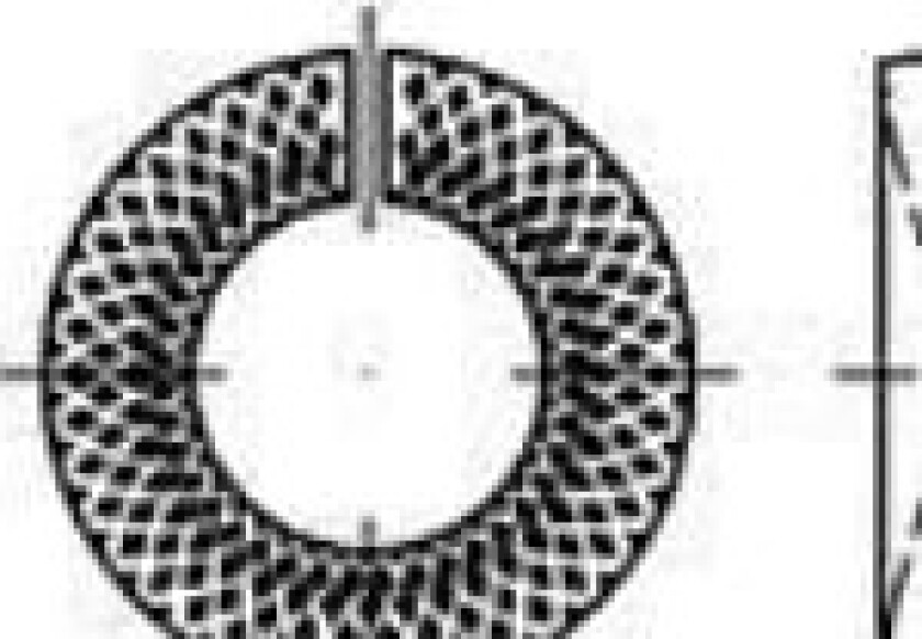 Bilde av Låsekantringe 27 mm 43 mm Fjederstål verzinkt 50 stk TOOLCRAFT 159442