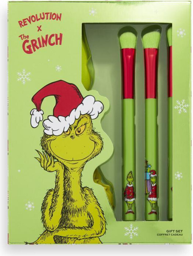 Makeup Revolution x The Grinch Who Stole Christmas Gift Set