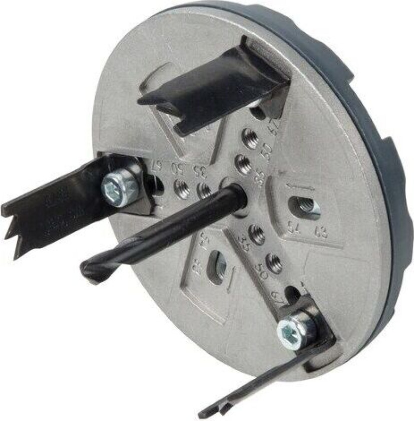 wolfcraft GmbH 5984000, Drill, Hullsag, Høyrehåndsrotasjon, Gipsplater, Kryssfiner, Mykt tre, Panel, 8,5 mm, 3 cm