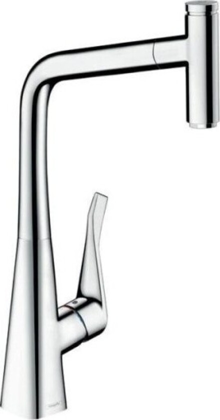 Metris Select M71 320 kjøkkenarmatur, uttrekkbar tut, krom