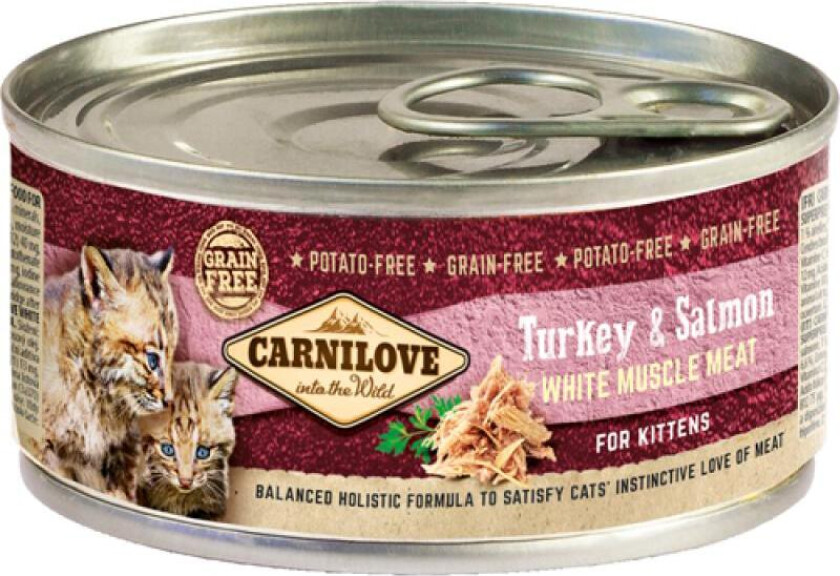 Carnilove Kitten Turkey & Salmon 100 g