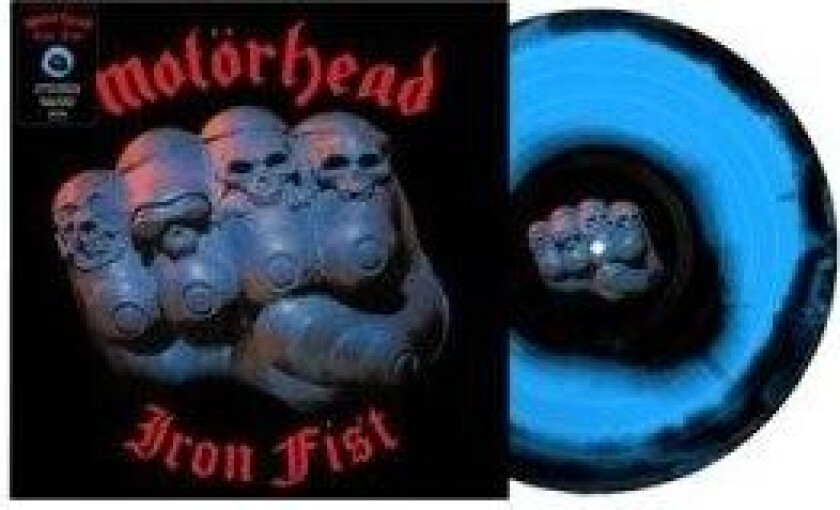 Motörhead - Iron Fist (Black & Blue Swirl Vinyl)