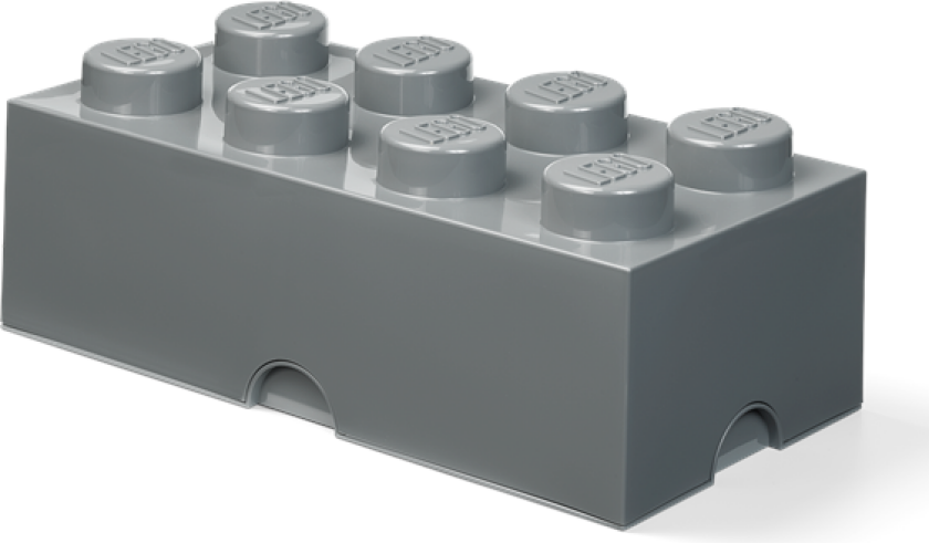 Oppbevaring 8, mørkegrå