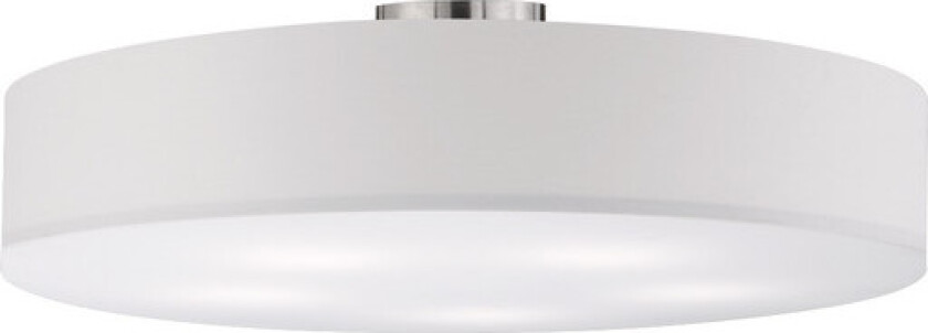 Hotel taklampe, hvit, Ø65 cm