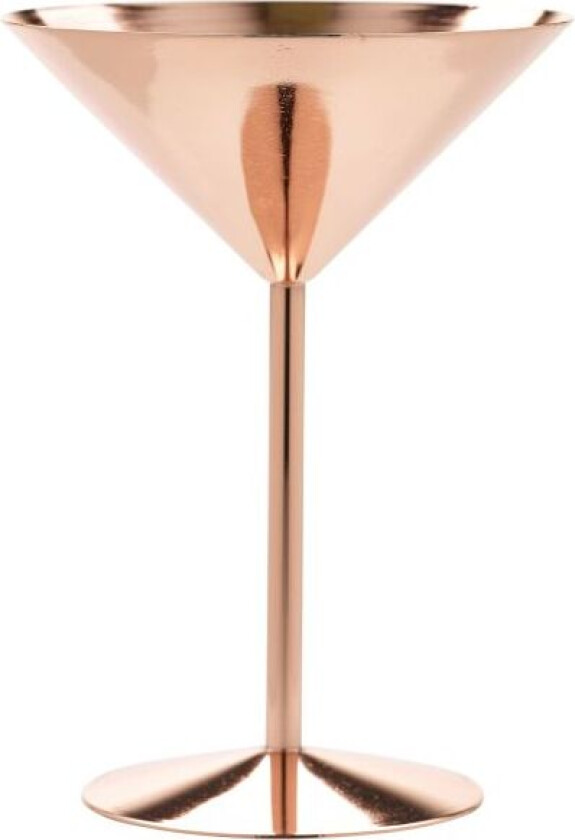 Kobber Martini Glass 24cl - Genware