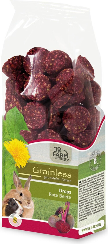 JR Farm Grainless Drops med Rødbeter