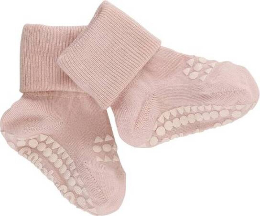 - Sokker Bambus Antiskli Soft Pink