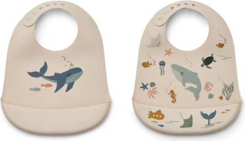 - Smekke 2pk Tilda Silikon Sea Creature Sandy