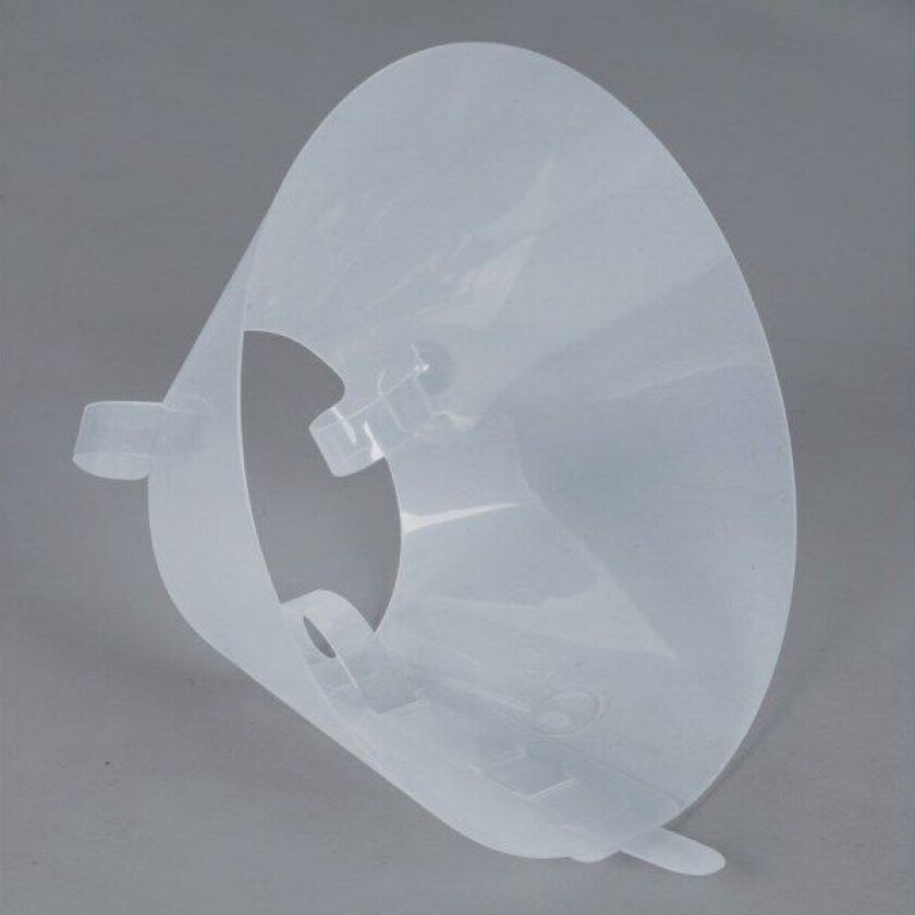 Protective collar plastic L-XL: 47-57 cm/30 cm
