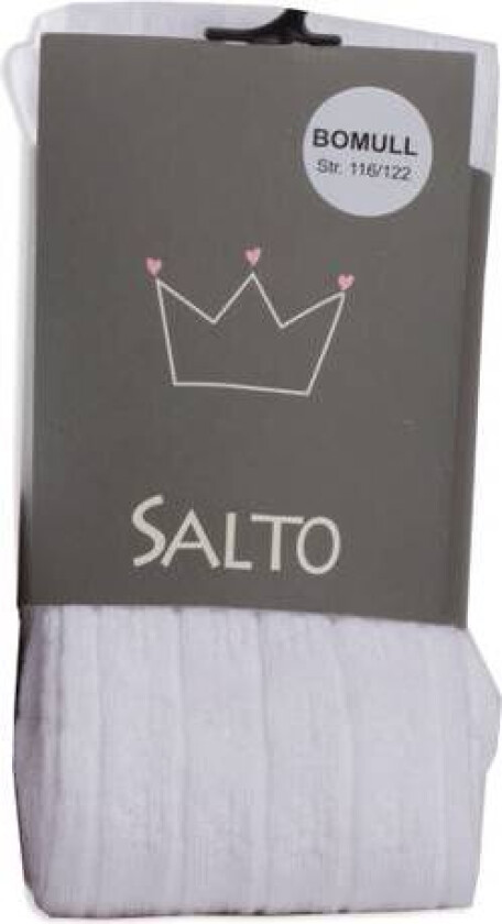 Bilde av strømpebukse til festdrakt - hvit