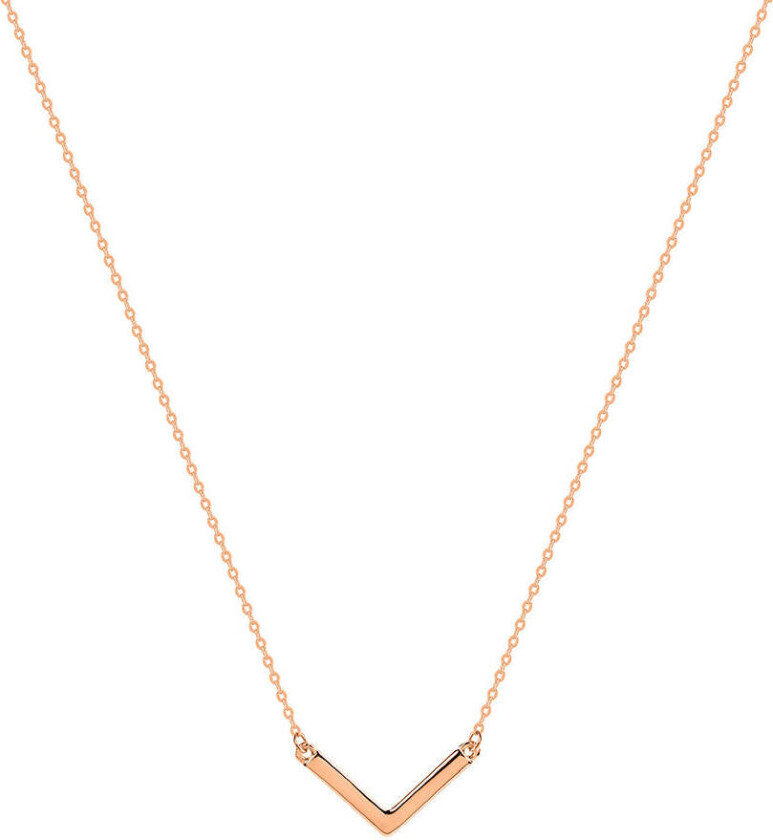 Bilde av V CHOKER | 18K ROSÉGULL BELAGT