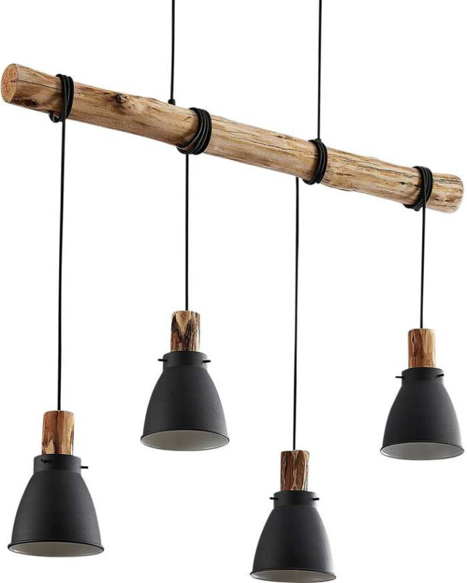 Trebale hengelampe, 4 lyskilder