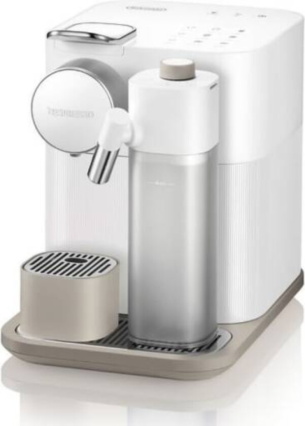 De’Longhi Lattissima One Gran Lattissima EN640.W, Kapseldrevet kaffemaskin, 1 l, Kaffe kapsyl, 1400 W, Hvit