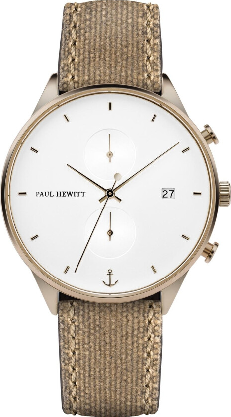Chrono Line PH-C-BR-W-47M - Kvarts - Kobber - Herreklokker - - Safir