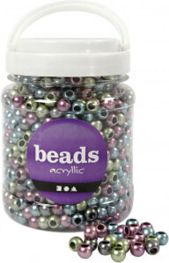 Kongomiks, dia. 10 mm, hullstr. 4 mm, 700 ml, ca 1000 stk.