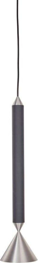 Apollo 39 pendel Black Ink / Polished Aluminium