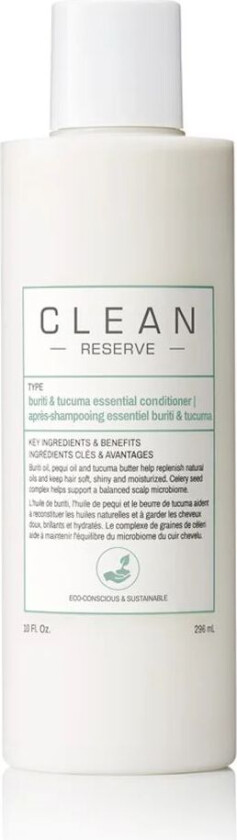 Clean Buriti & Tucuma Essential Conditioner 296 ml