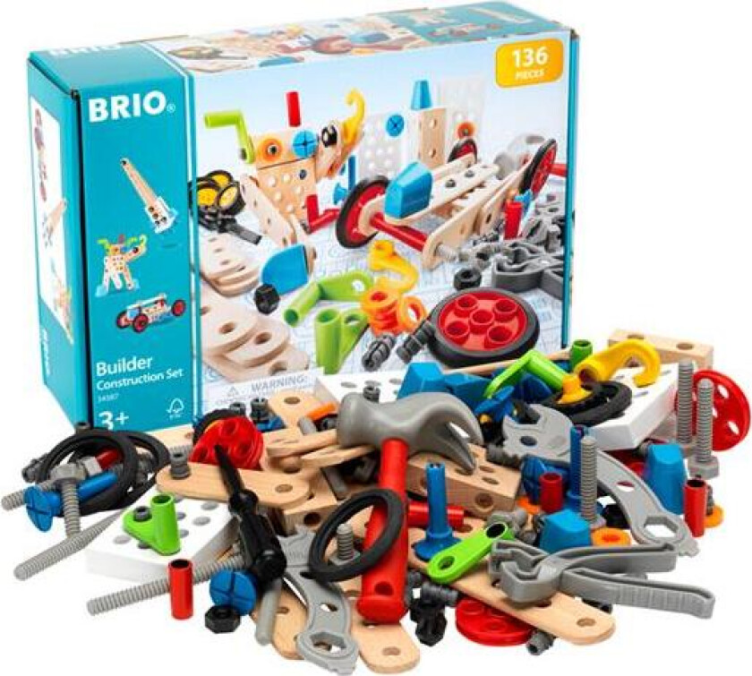 Bilde av Builder Bygge- Og Konstruksjonssett 136 Deler 34587