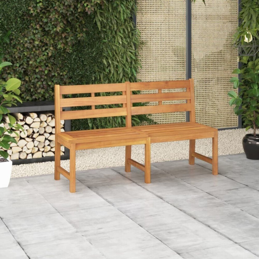 Hagebenk 150 cm heltre teak