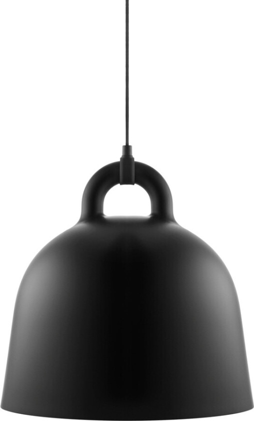 Bell lampe svart Medium