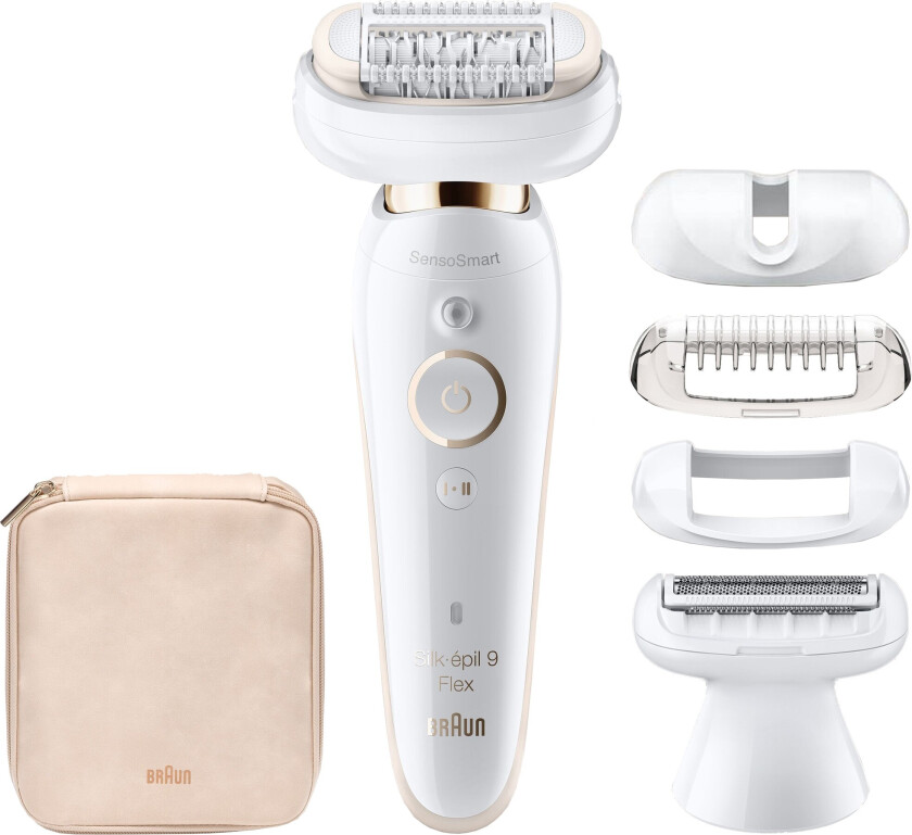 Bilde av - Epilator SES9003 3D Hvit&Gull