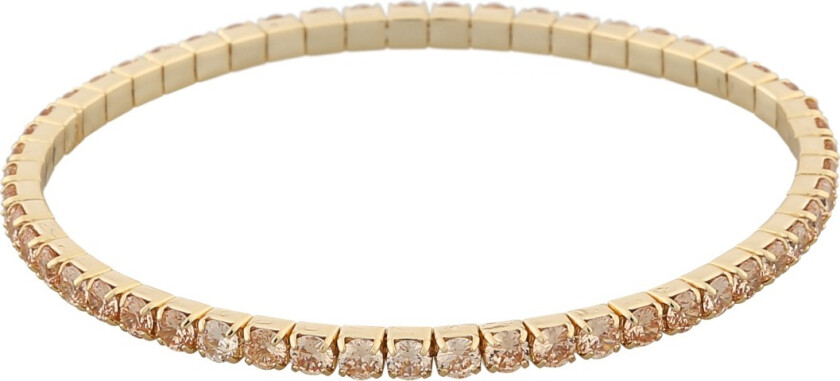 Snö Of Sweden Meadow Elastic Bracelet Gold/Champagne S/M