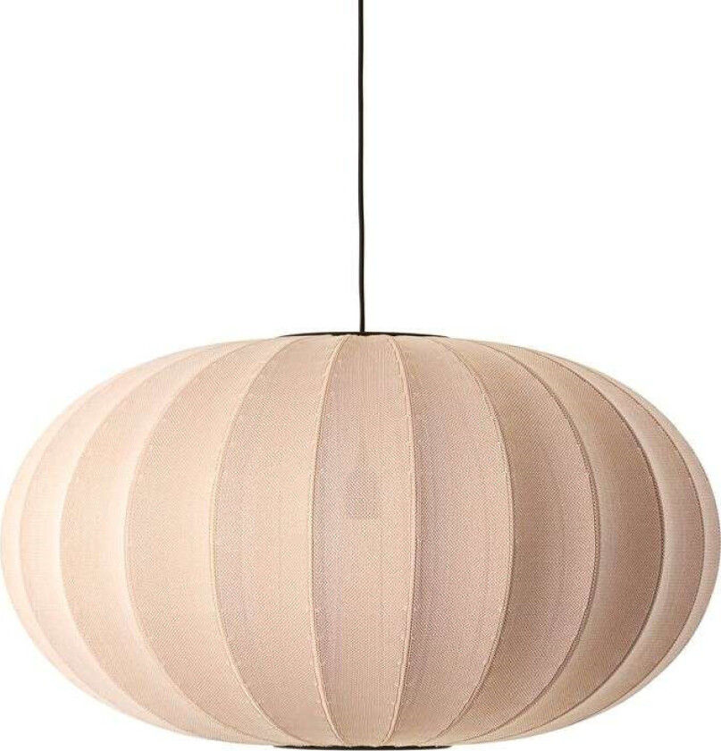 Bilde av Made By Hand Knit-Wit 76 Oval pendel Sand stone