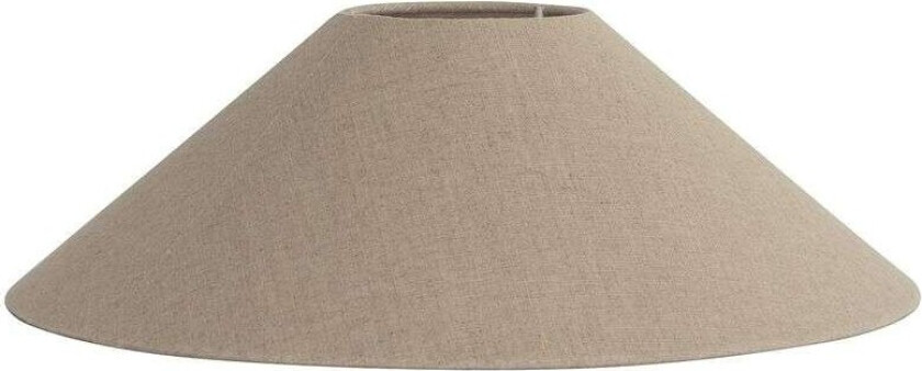 Basic flat lampeskjerm Ø 36 cm Naturlig