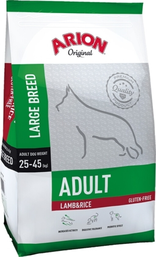 Arion Dog Adult Large Breed Lamb & Rice 12 kg