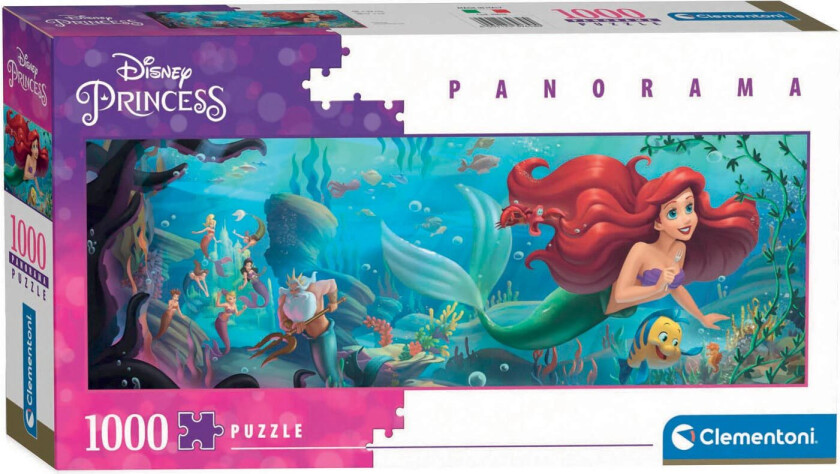 - Panorama Puzzle 1000 pcs - Disney Princess (39658)
