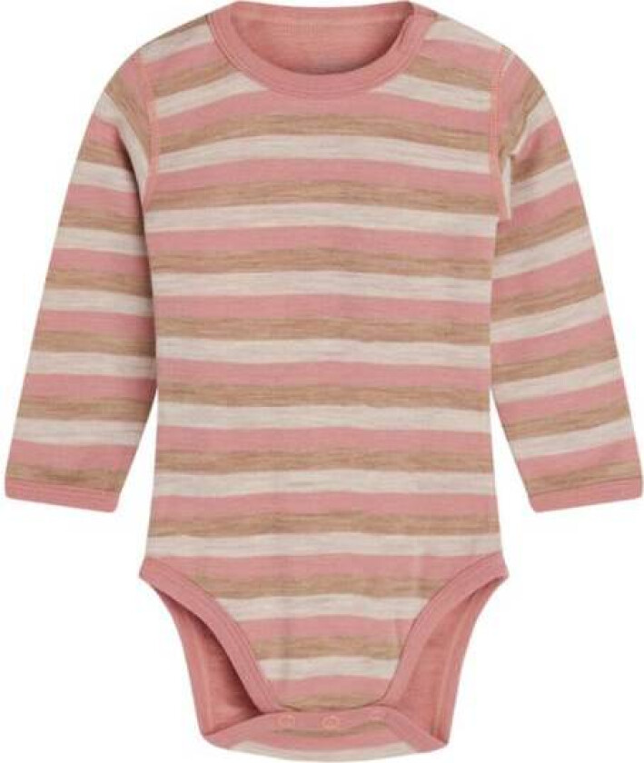 - Body Ull & Bambus Striper Ash Rose